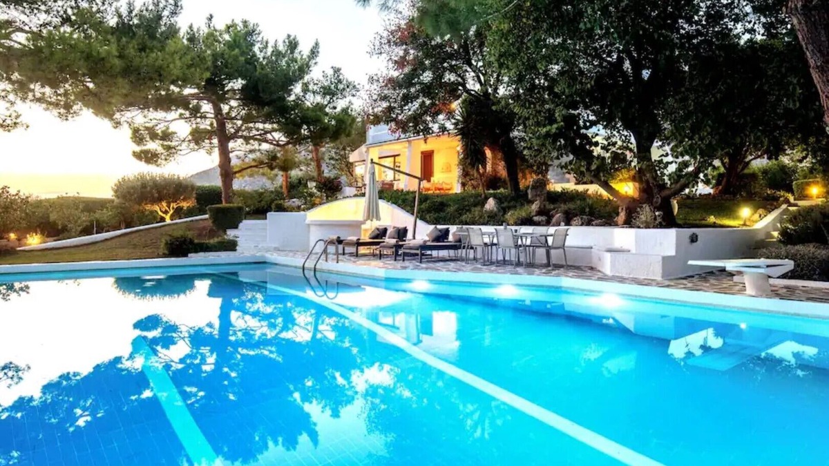 Saronikos Villa | Villa Oasis Lagonisi with garden and Large Pool