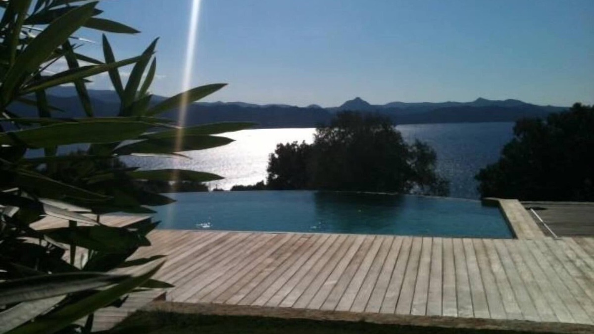 Patrimonio Villa | Villa on 8000m2 breathtaking view gulf of st Florent infinity pool