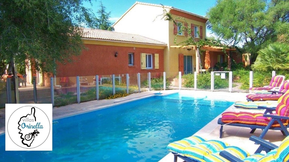 Ventiseri House | Villa ORINELLA Haute Corse for 12 to 18 pers swimming pool clim beach proxi Solenzara