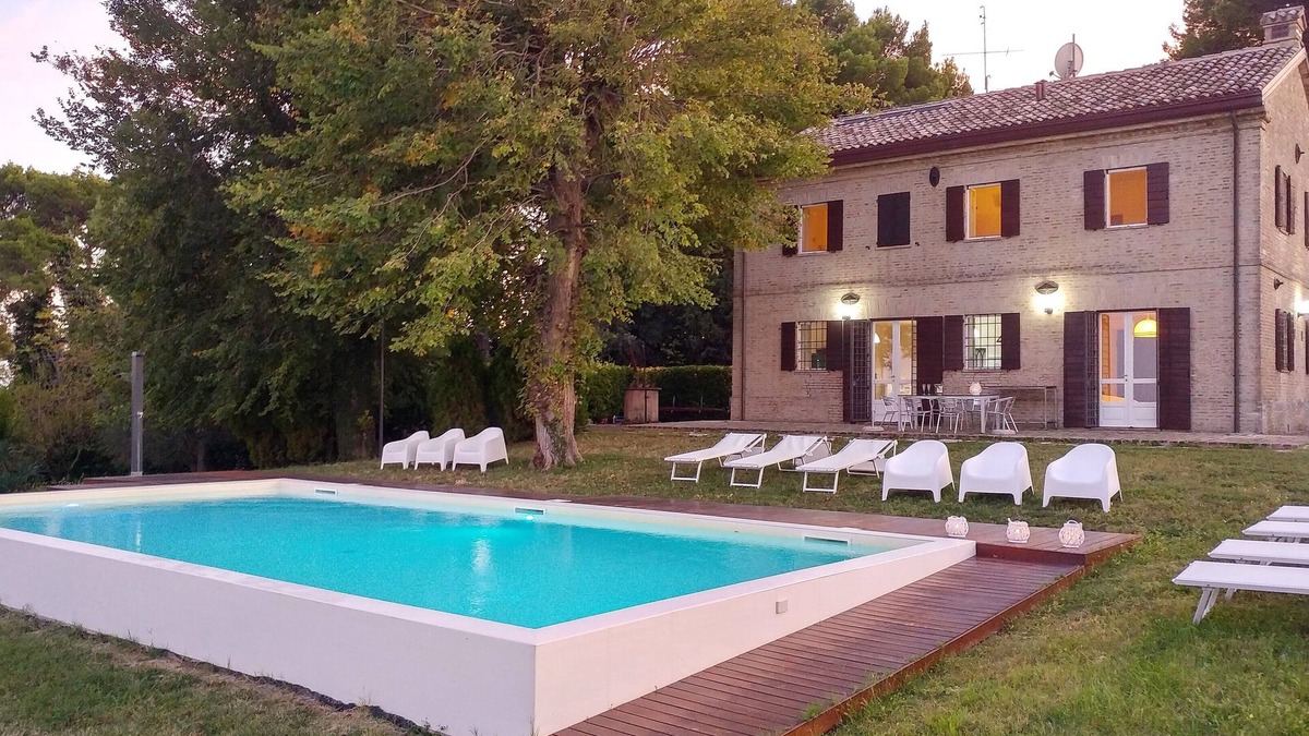 Pesaro Villa | Villa overlooking the sea in the San Bartolo Natural Park. Pesaro