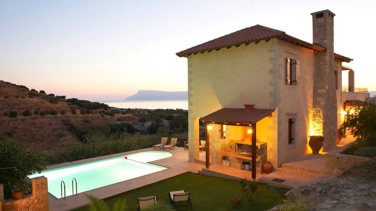 Kissamos Villa | Villa Patriko - Lovely stone villa near to Balos