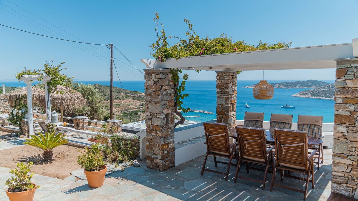 Platis Gialos Villa | Villa Pelagos Residence with private Jacouzzi