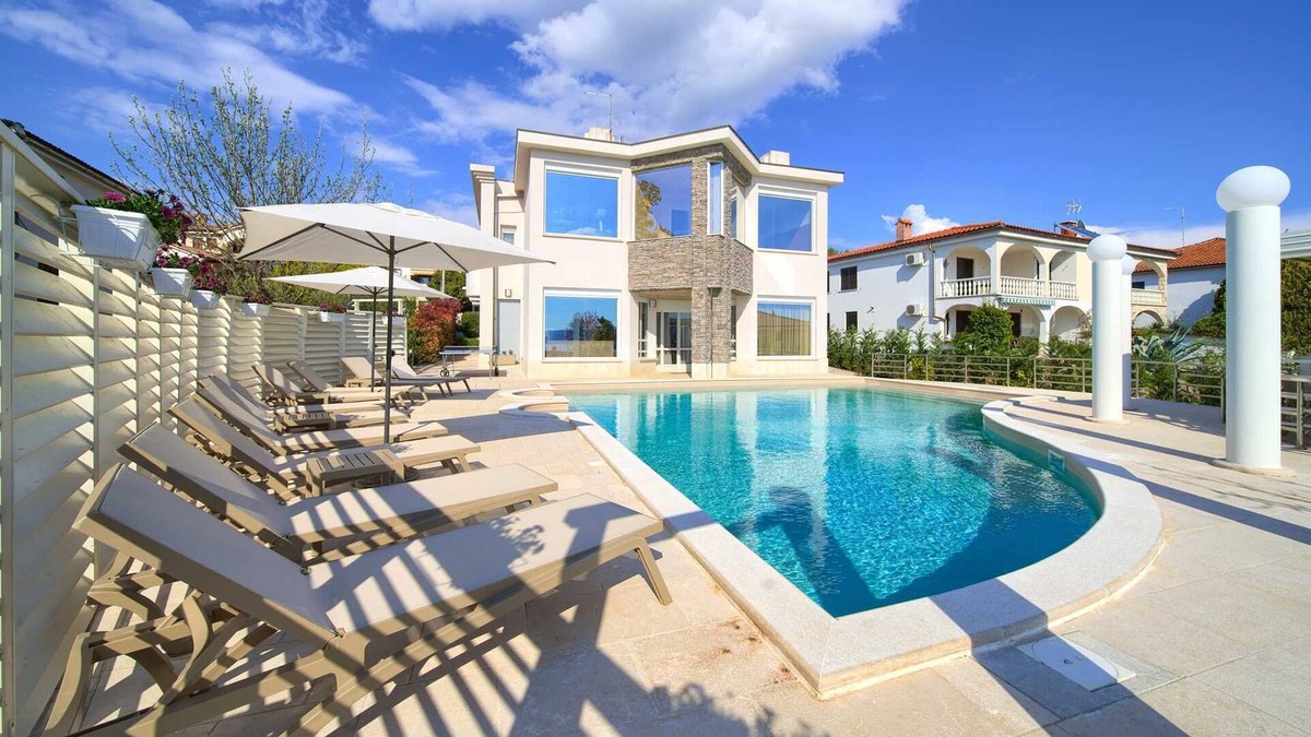 Krk Villa | Villa PIANO with magnificent sea view