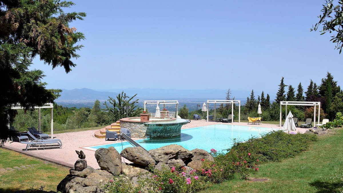 Rivalto Villa | Villa Polle di Meletro with pool, sauna and hydromassage in TUSCANY