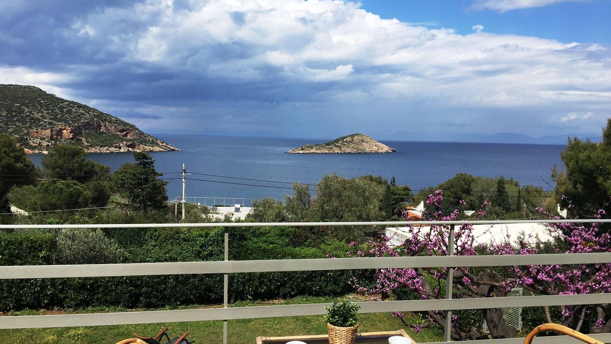 Ormos Agiou Ioannou Villa | Villa Porto Superb Seaviews, Relax in Nature, Close to Beach Athens & Airport
