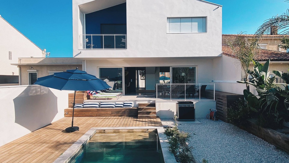 Carnon-Plage Villa | Villa Premium Avec Piscine à 1 Minute à Pied de la Plage !