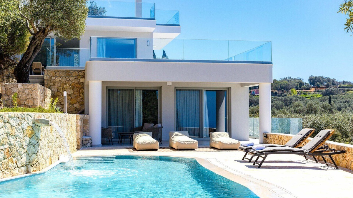 Aleimmatades Villa | Villa Prokimea - Makrades ,Ionian Islands