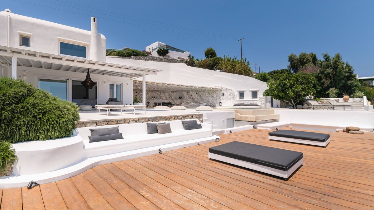 Psarou House | Villa Psarou 6/Above Nammos Beach With Magnificent View