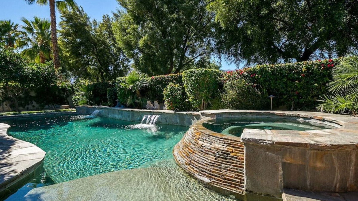 La Quinta House | Villa Puerta Azul · Backyard Oasis at Puerta Azul