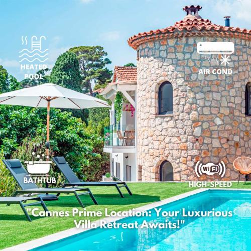 Prado - Republique Villa | Villa Quartier Oxford garden & pool in Cannes AC