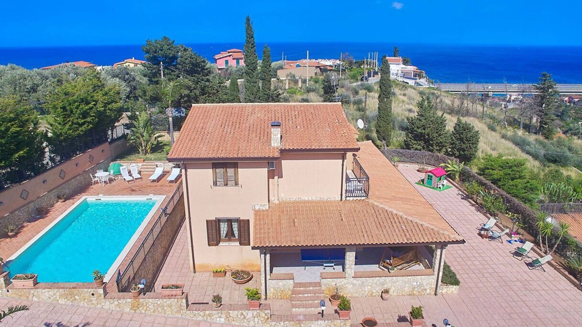 Altavilla Milicia Villa | Villa Sansone Private Pool Special Price WIFI Private Parking Palermo-Cefalù