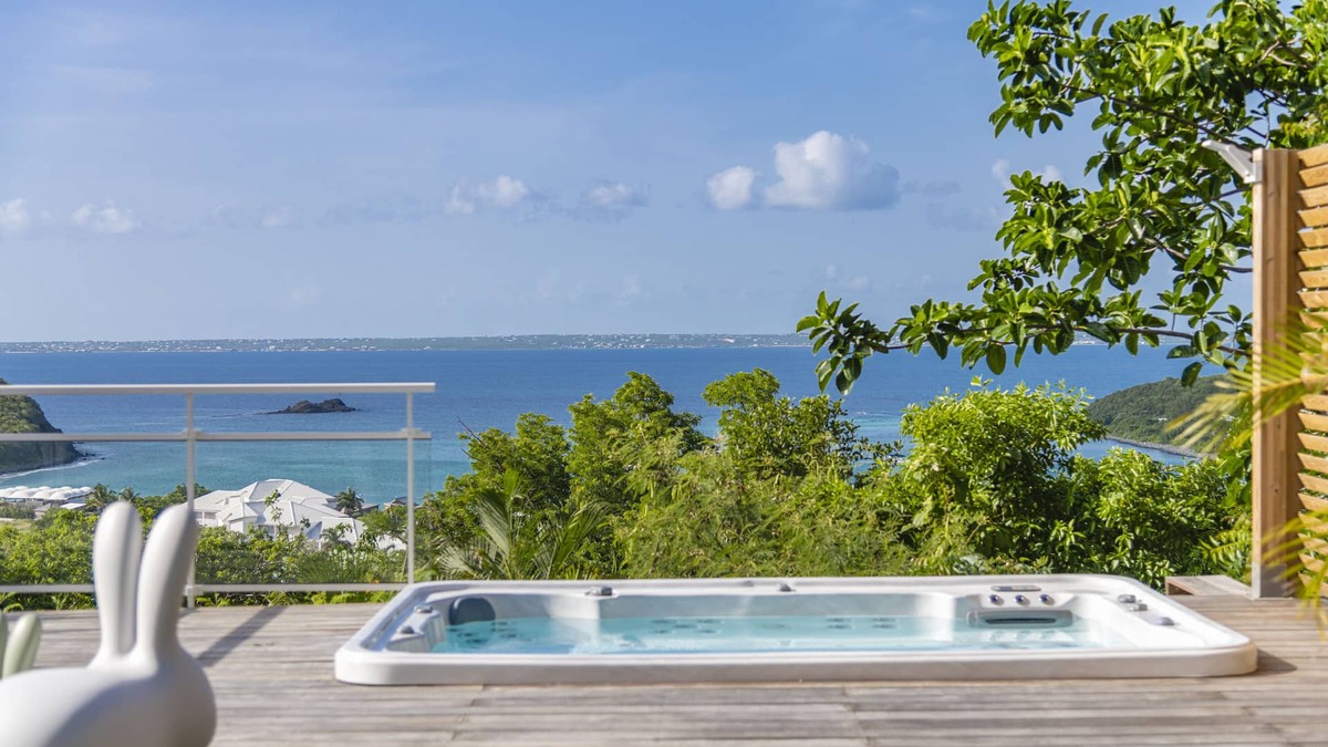 Anse Marcel Villa | Villa sea view pool and jacuzzi
