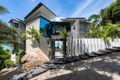 Lamai Villa | Villa Seawadee - luxurious, award-winning design Villa with amazing panoramic seaview