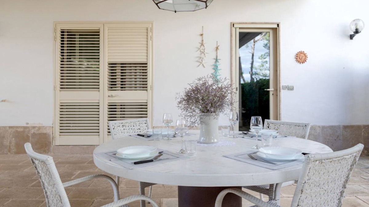Salento Peninsula Villa | Villa Sole 20 meters from the sea of Punta Prosciutto