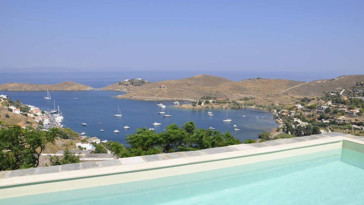 Vourkari Villa | Villa Sonilia, Vourkari, Sea & Sunset View