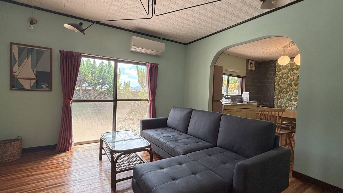 Setouchi Cottage | Villa Tottoganashi" for rent in front of a spectacular beach on the secluded island of Kakaroma Island.