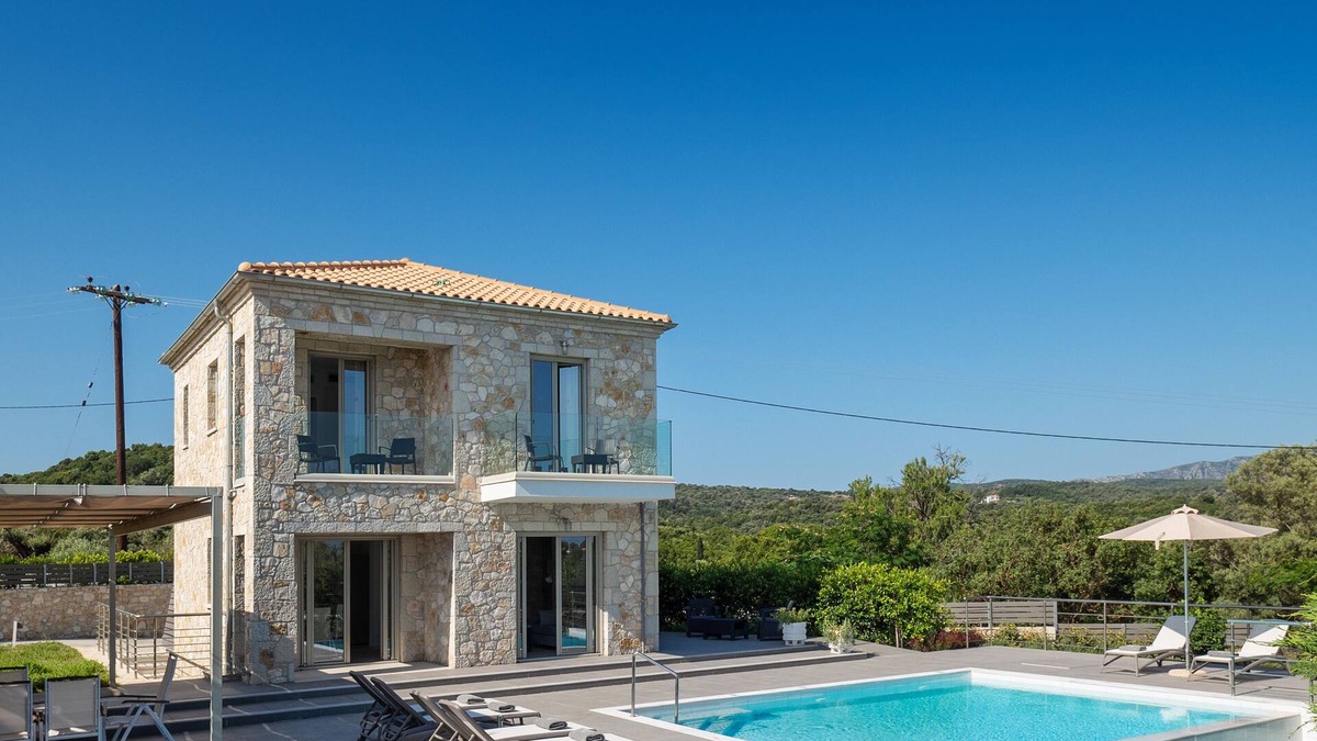 Katomerion Villa | Villa Taphian - Three Bedroom Villa, Sleeps 6