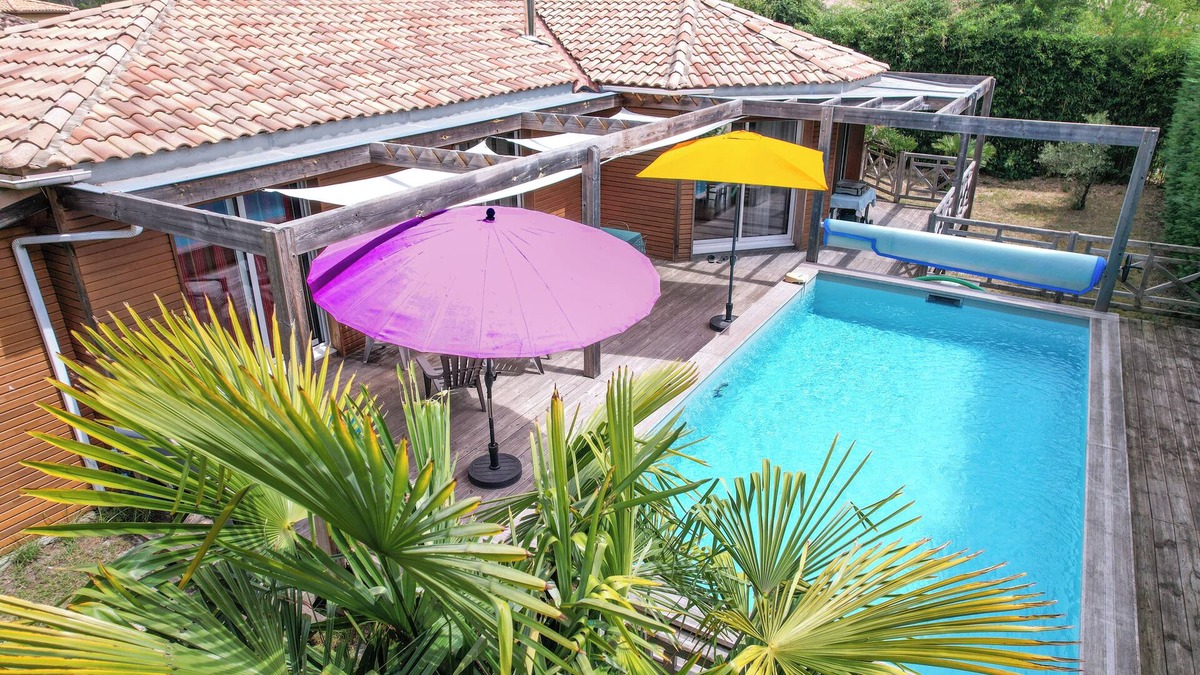Saint-Paul-en-Born Villa | Villa Ti'plage with private pool, internet, near lake and ocean Mimizan