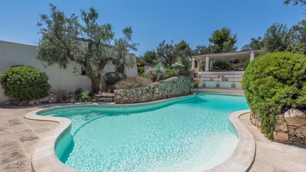 Racale Villa | Villa "Tia Maria Country Inn - exclusive" with Pool, Garden & Wi-Fi