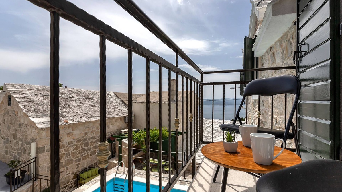 Baska Voda Villa | Villa Topolinath Pool