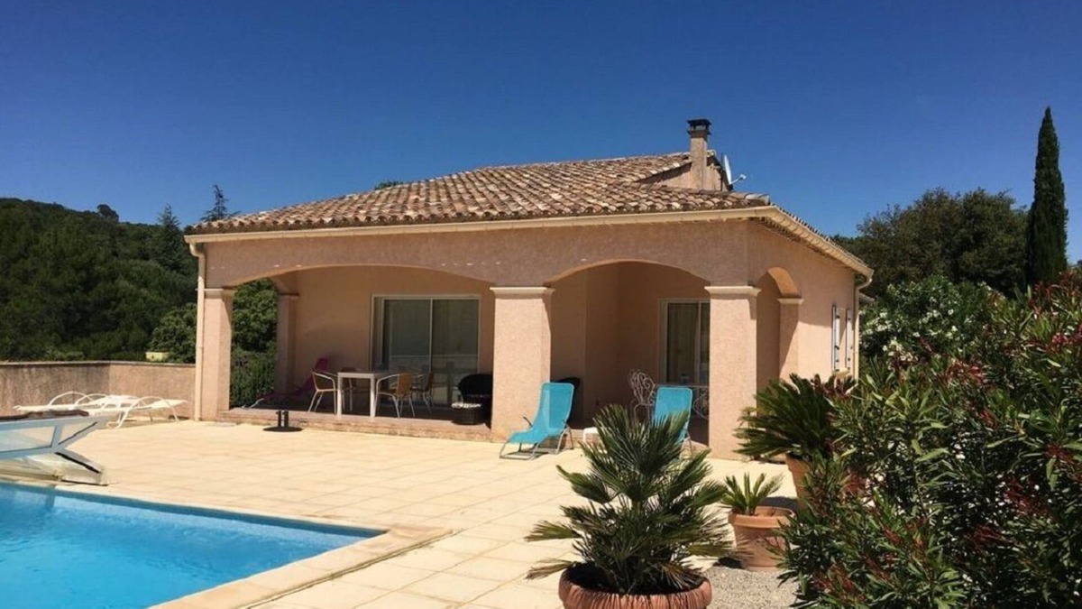 La Roque-sur-Ceze House | Villa Tout Confort Avec Piscine Privée à Deux pas des Cascades du Sautadet