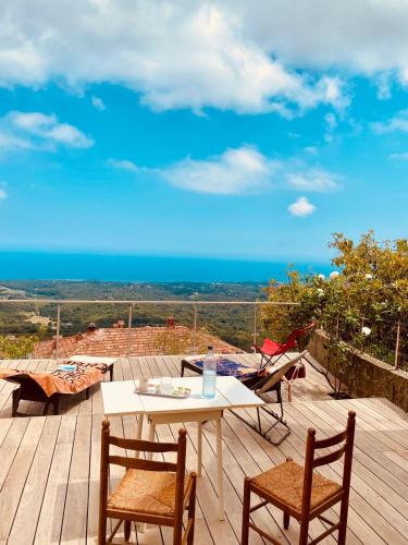 Cervione Villa | Villa tout confort, vue mer exceptionnelle, à Cervione