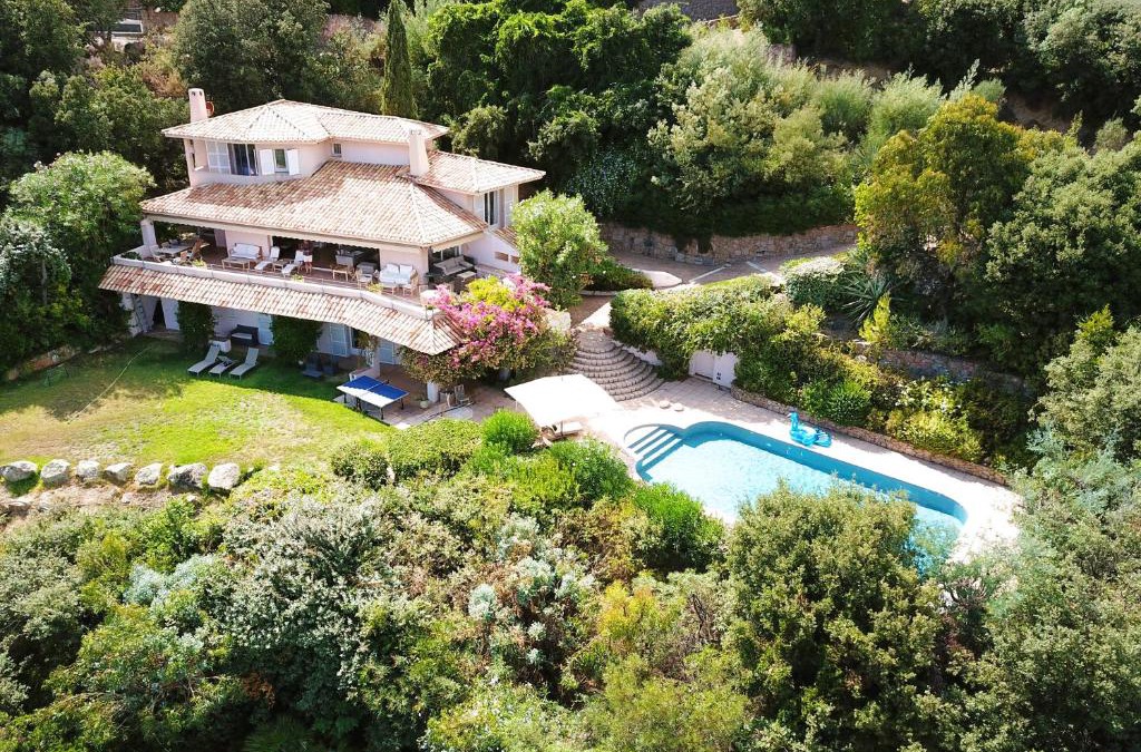 Porto-Vecchio Villa | Villa Uptica 16 pers piscine vue mer