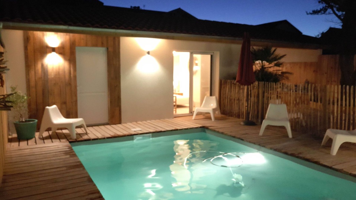 Mimizan-Plage Villa | Villa Vent d'Ouest - 120m from the beach - Swimming pool and sauna