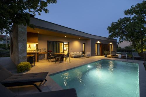 Presika Villa | Villa Veros for 5 people near Labin - Rabac with private pool & kids playground