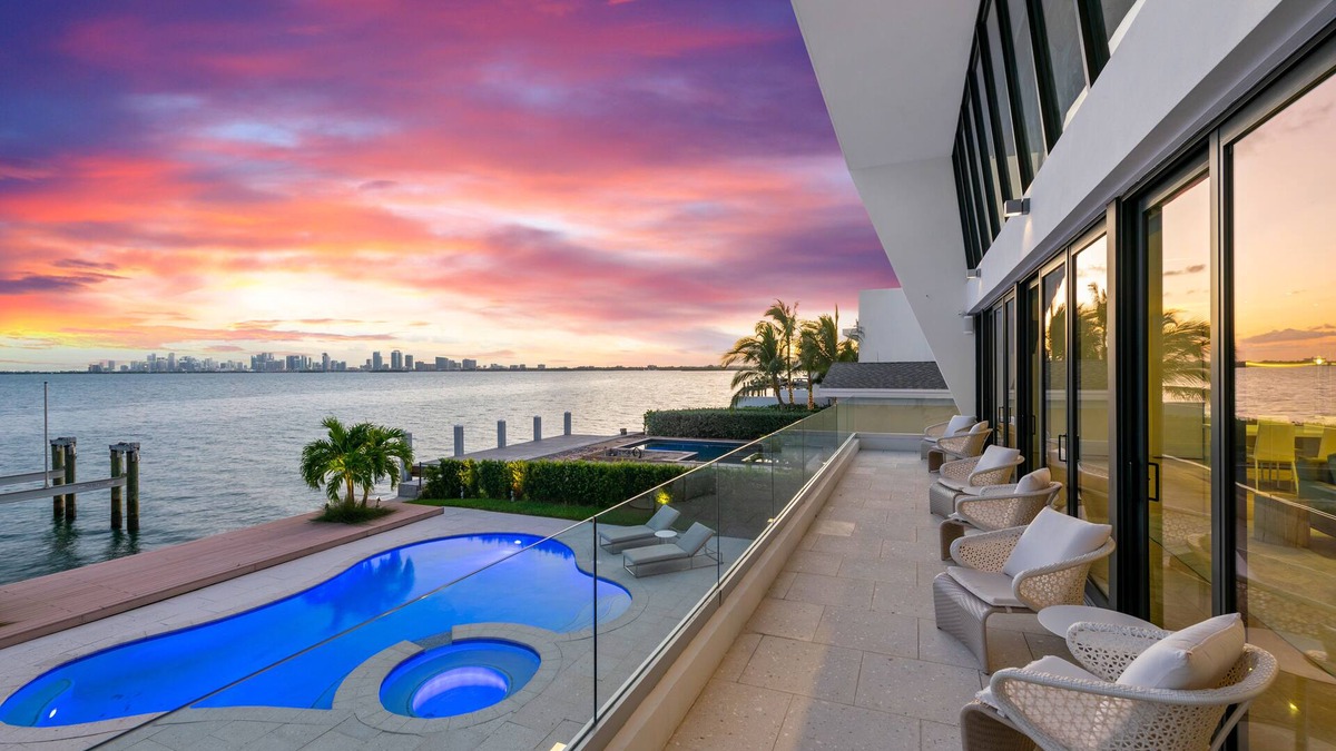North Bay Village Villa | Villa Violette by Sobevillas-Enjoy the Breathtaking Open Bay Views