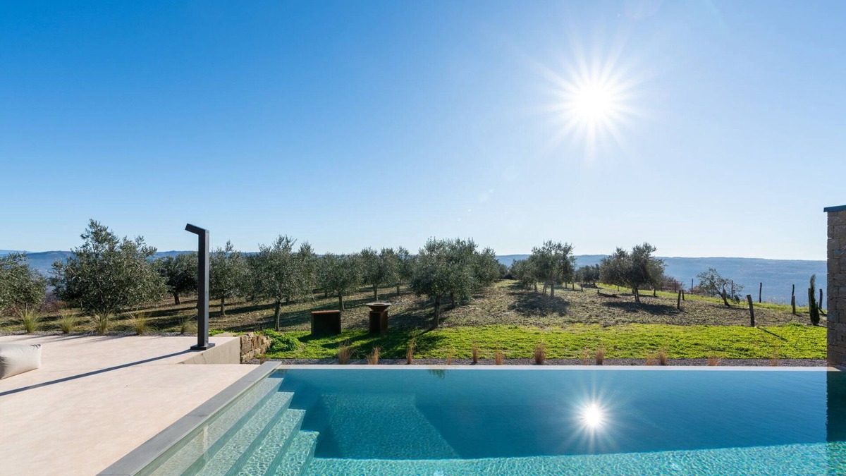 Groznjan Villa | Villa Vista Verde with Pool