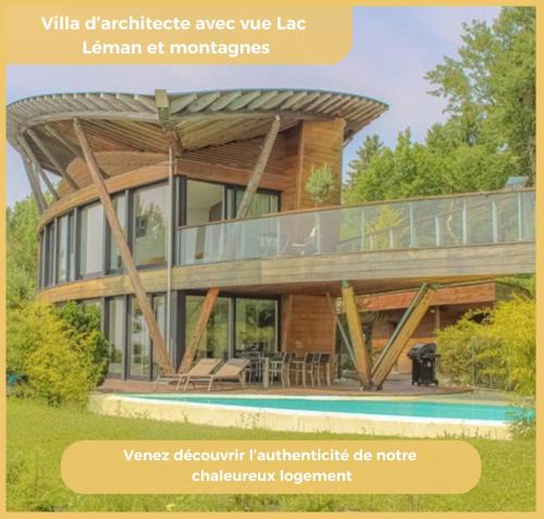 Cranves-Sales Villa | Villa vue Lac Léman et montagne Proche Genève