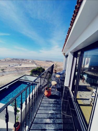 Tamraght Villa | Villa vue mer TAMRAGHT avec piscine et terrasses 15 lits