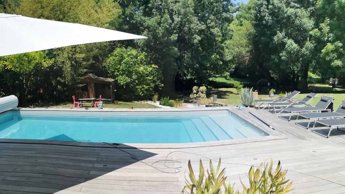 Semussac Villa | Villa Whaou! 5*, heated pool, jacuzzi.