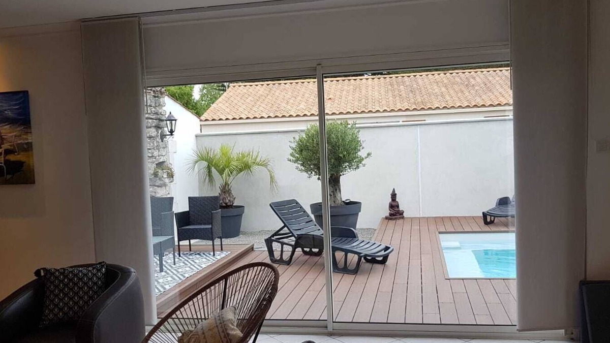 Angles House | Villa with all comforts + swimming pool 6 km from the beaches of Longeville sur mer