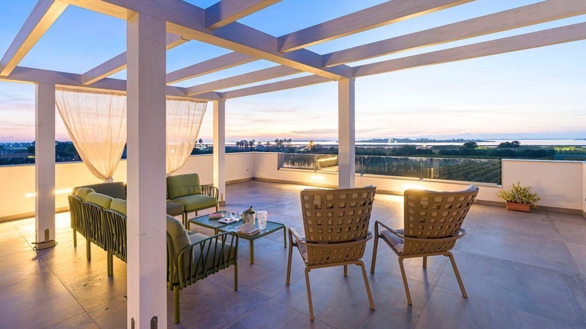 San Leonardo Villa | Villa with amazing view of the sunset in the Stagnone Lagoon