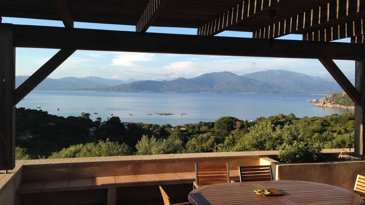 Belvedere-Campomoro Villa | Villa with swimming pool, 10 mn walk from the beach, exceptional sea view