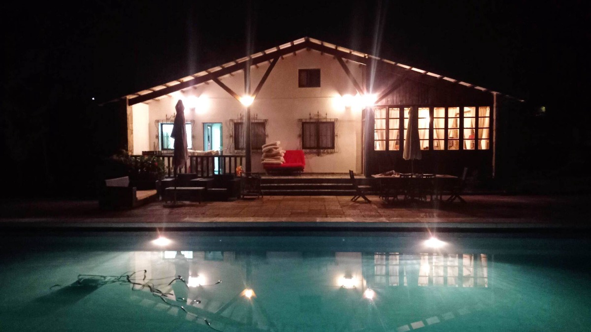 San Pelayo Ski Chalet | Villa with large garden areas and huge pool 15 minutes from the beaches