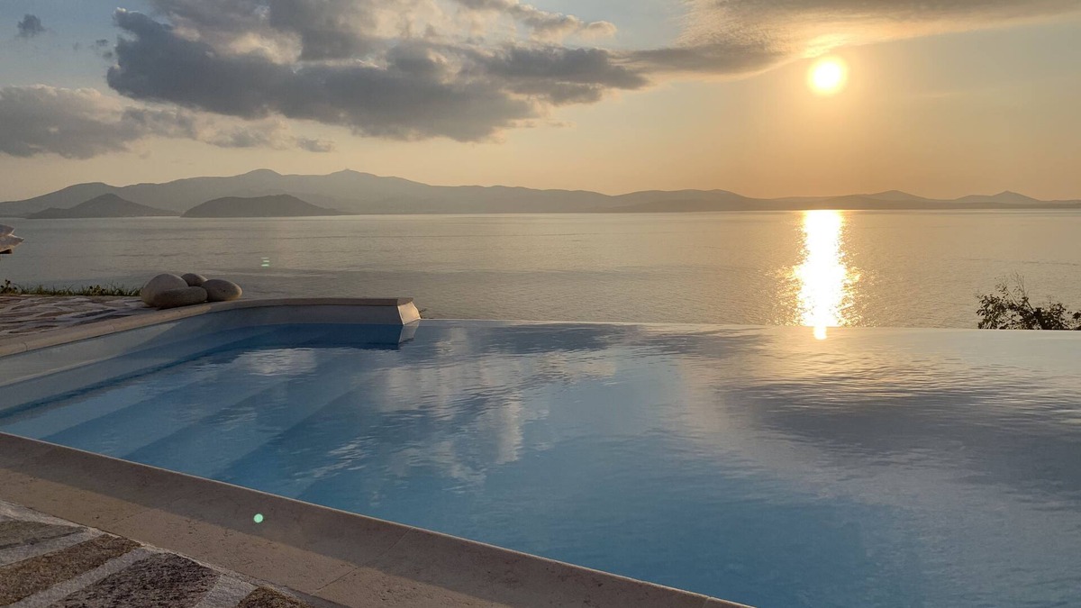 Stelida Villa | Villa with panoramic sea view and private infinity pool