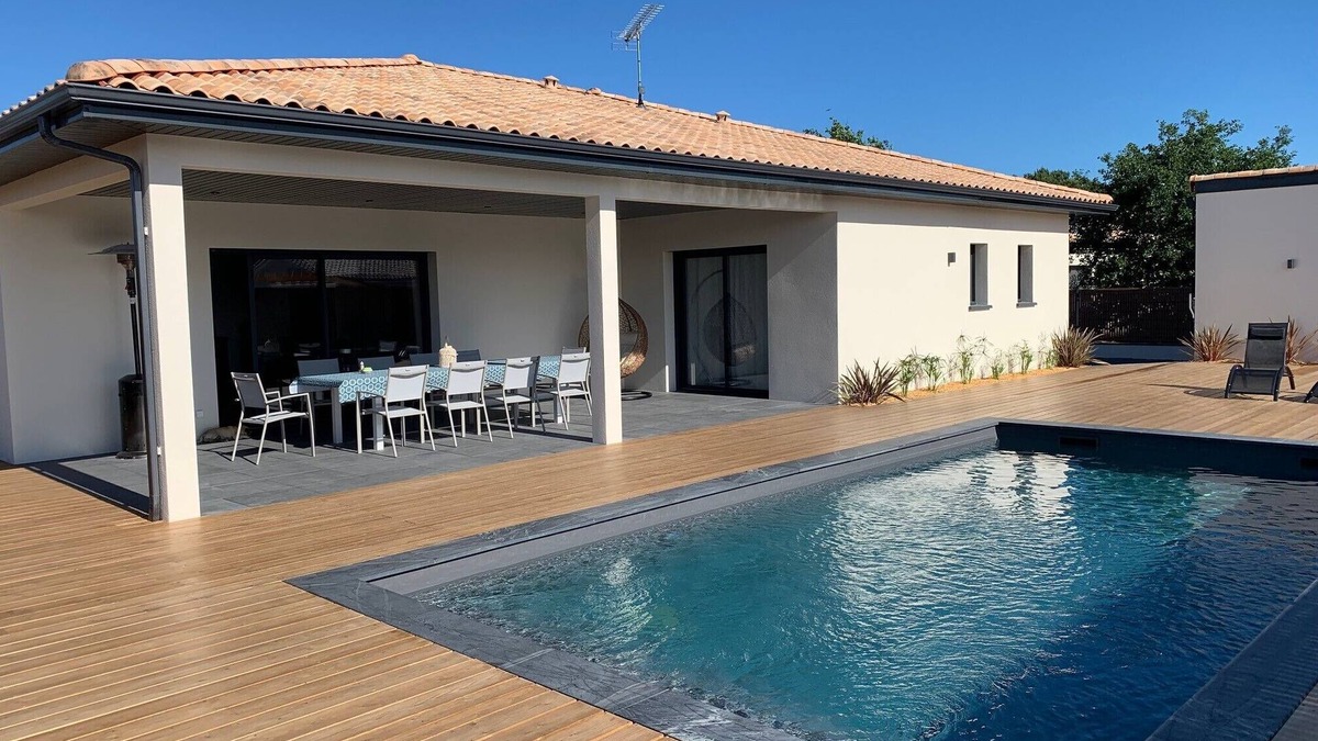 Vensac House | Villa with pool near beach Montalivet and Vensac