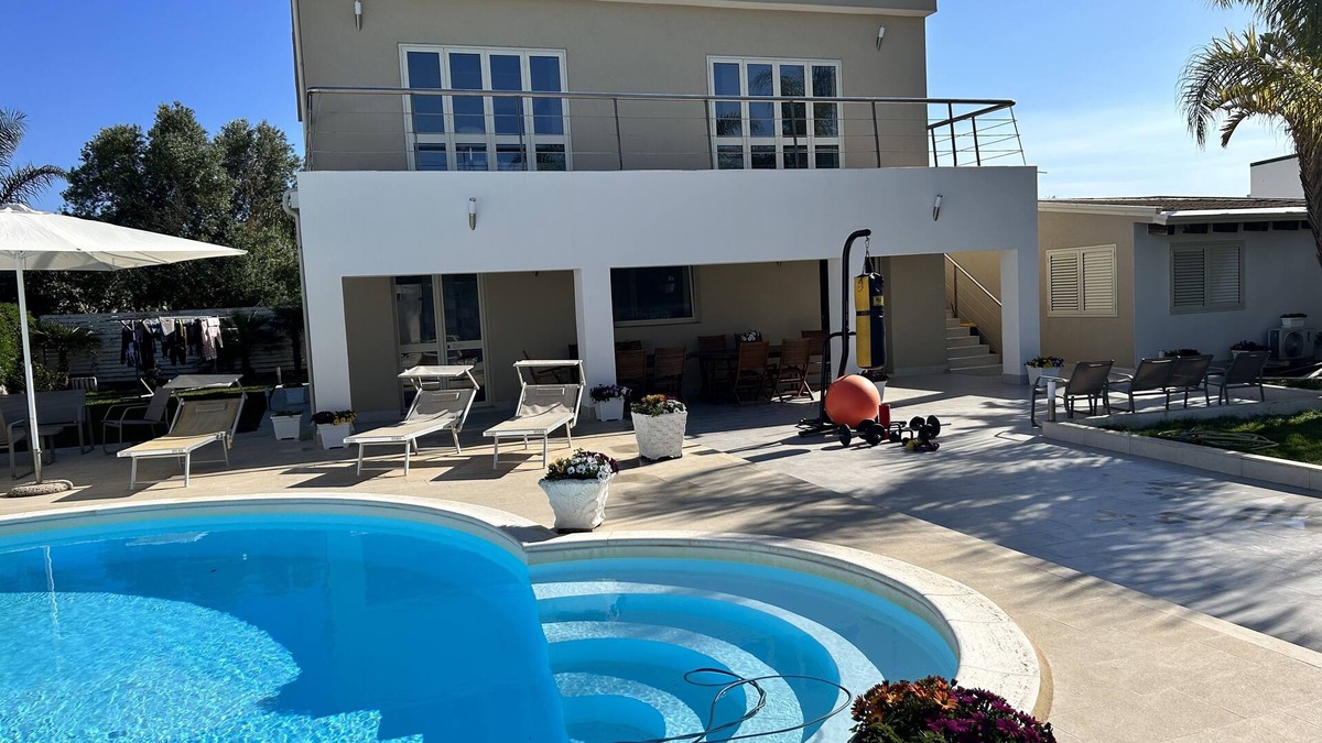 Fanusa Villa | Villa With Pool Near The Sea.Syracuse, Plemmirio, Arenella,Fontane Bianche