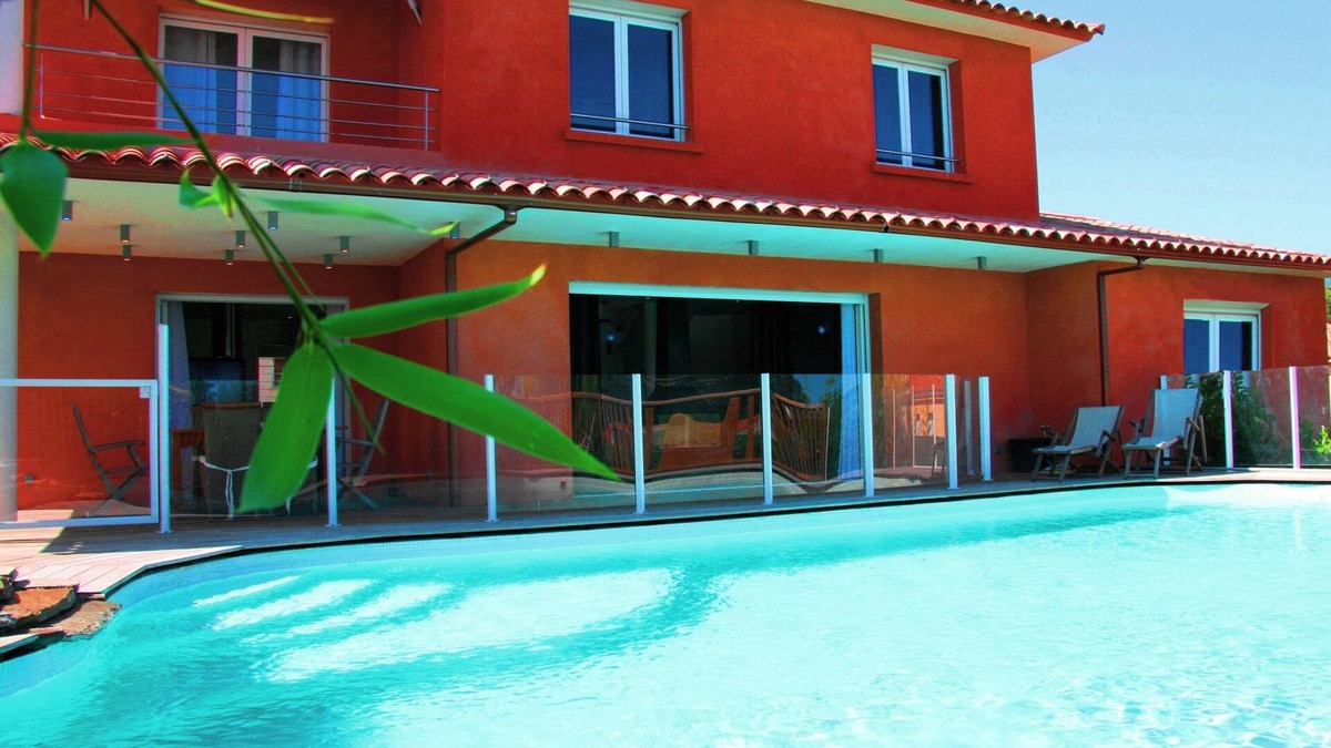 Porto-Vecchio Villa | Villa with private heated pool, spa, sauna, and hammam