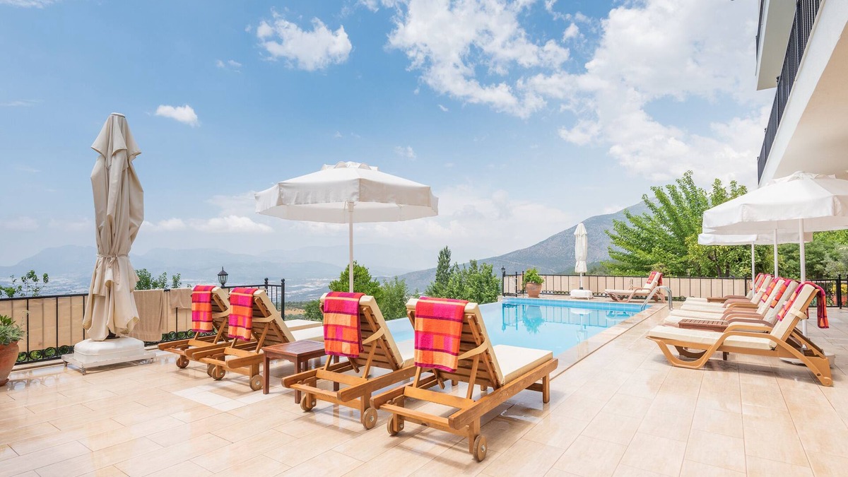 Uzumlu Villa | Villa With Private Infinity Pool, Spectacular Views Of The Sea And Mountain