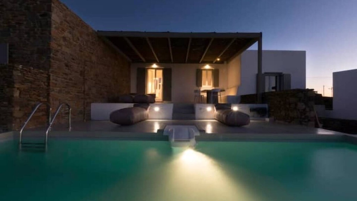 Kithnos Villa | Villa With Private Pool Windmills Kythnos