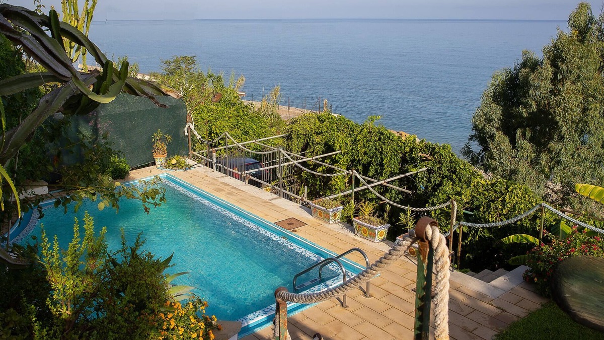 Santo Stefano di Camastra Villa | Villa with Sea View Pool, Sea View, Pool and Garden, Pet-Friendly