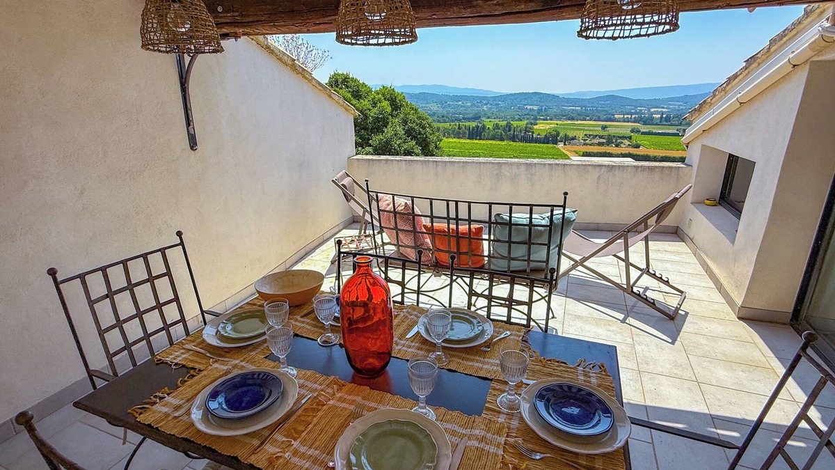 Joucas House | Village house with panoramic view near Gordes