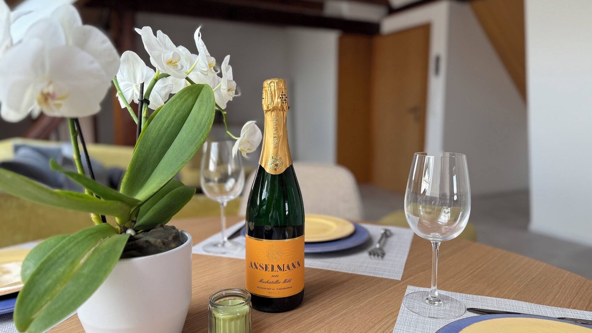 Ruppertsberg Apartment | Vineyard View Attic Suite