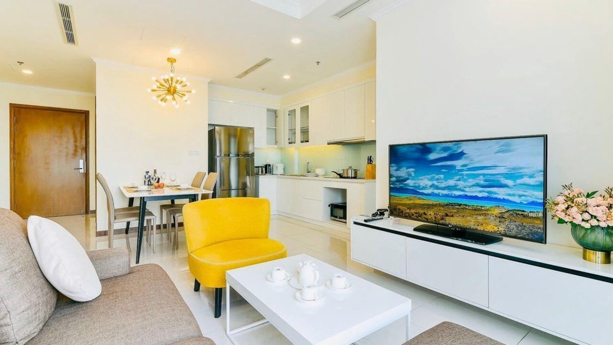 Hang Xanh Apartment | Vinhomes Central Park 2bedroom Saigon River View