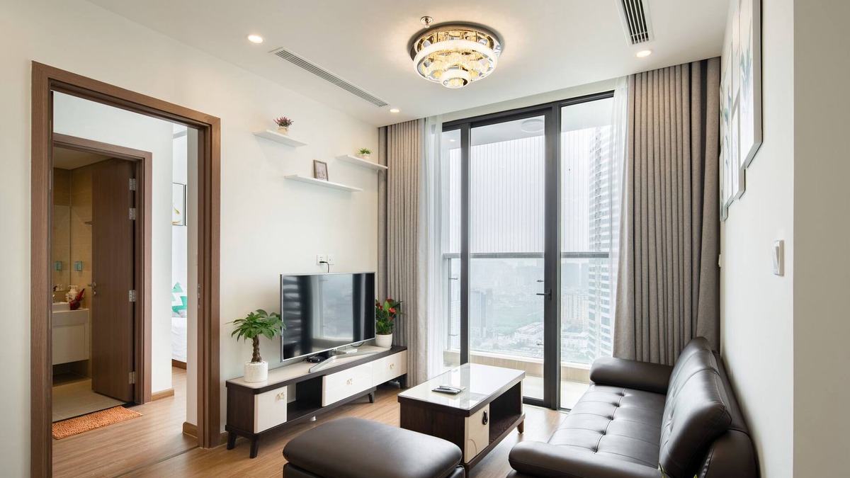 Cau Giay Apartment | VipHome08#Modern Apt 2BR#Vinhomes Skylake#Keangnam