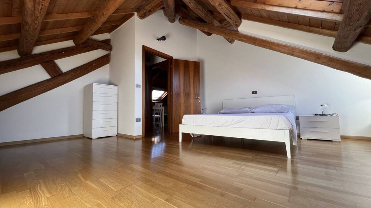 Visome Apartment | Visentin - Wooden penthouse with a view of the Dolomites
